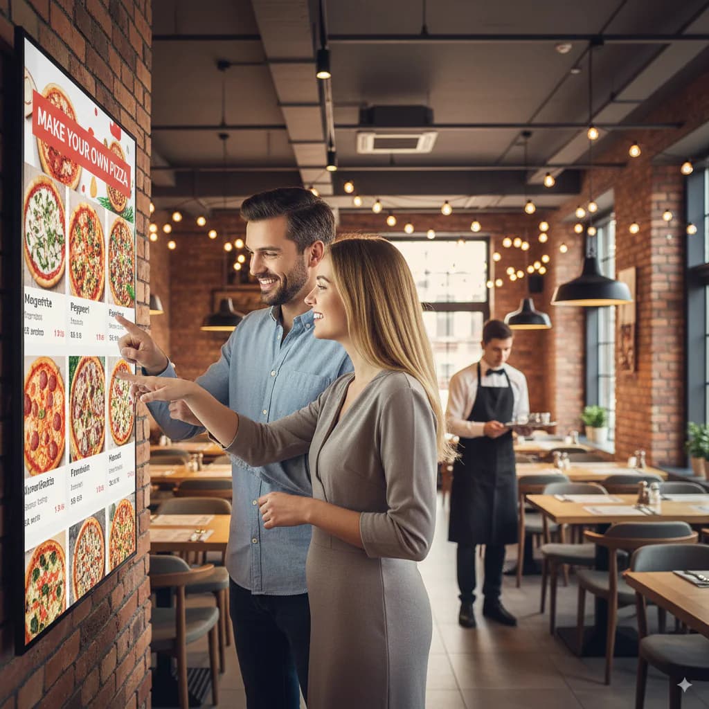 Digitalni interaktivni meni za restoran